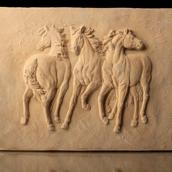 Cuadro con tres caballos