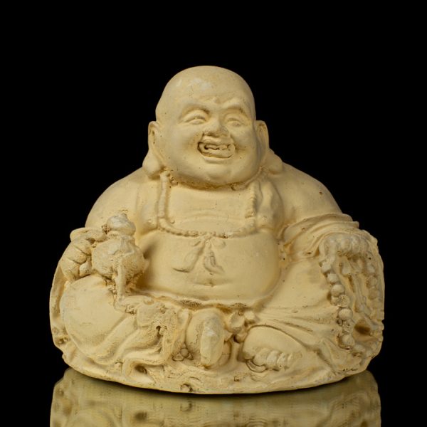 Budas sonriente sentado